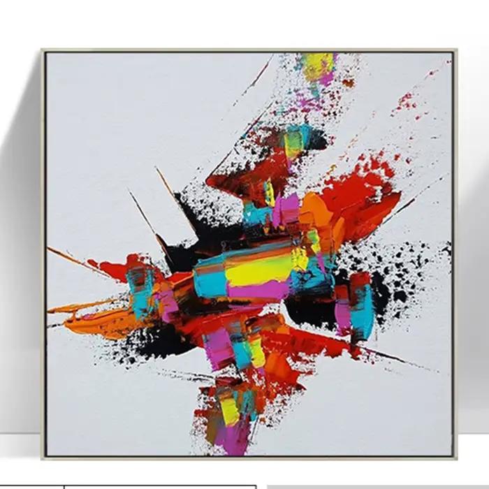 Peinture à l'huile sur toile épaisse
