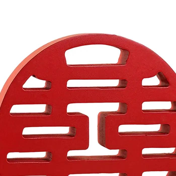 Tradition chinoise rouge heureux