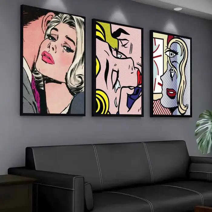 Affiche Retor Roy Lichtenstein