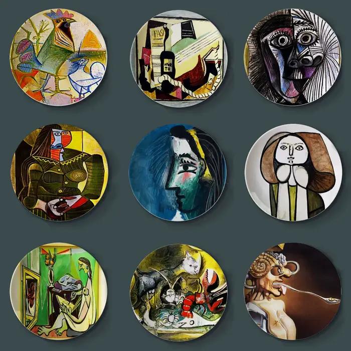 Plaques de peinture Picasso espagnol pour la décoration murale de la maison