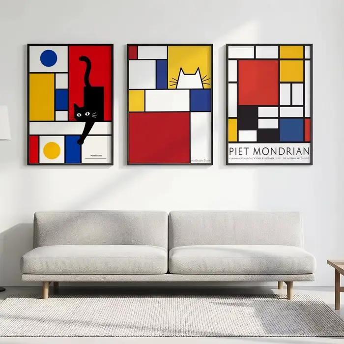 Affiche de l'artiste Piet Mondrian