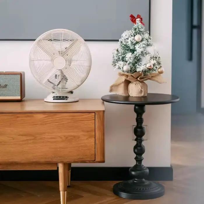 Petite table ronde en fer nordique, salon rétro, table basse, canapé mobile créatif, mini table de chevet, chambre, meubles de maison