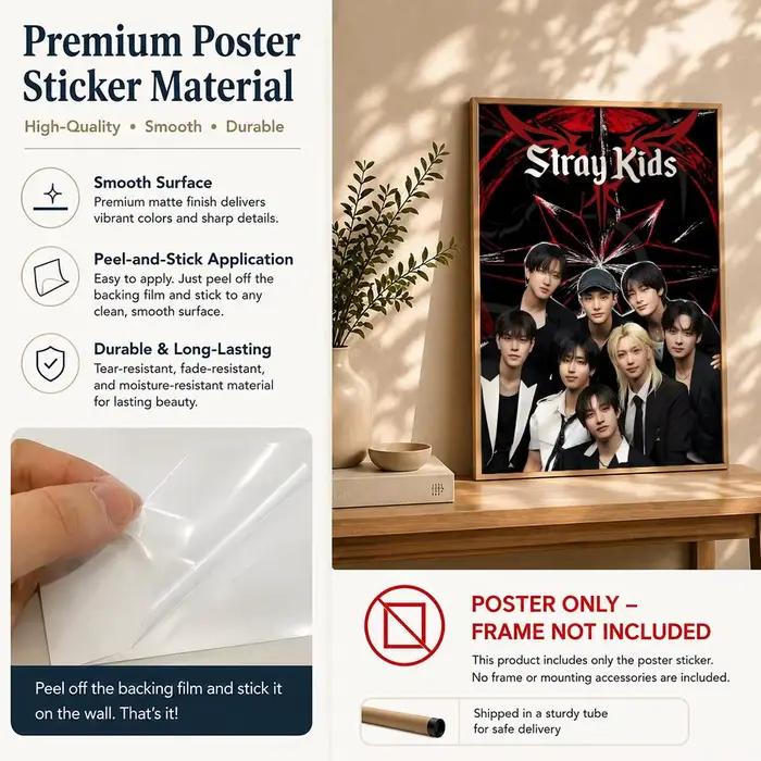 Affiche d'anime Kpop S-Stray K-Kids populaire