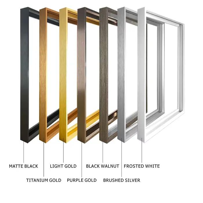 Cadres extérieurs en métal et aluminium pour peinture à l'huile