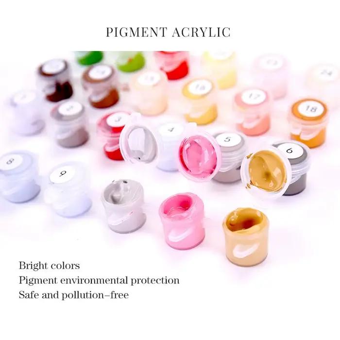Kit de peinture à la main par numéros pour la décoration de la maison, photobt, voilier dans la chambre, salon, peinture de paysage, bricolage, oeuvre, toile
