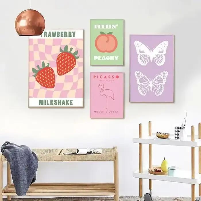 Affiches de peinture sur toile imprimées