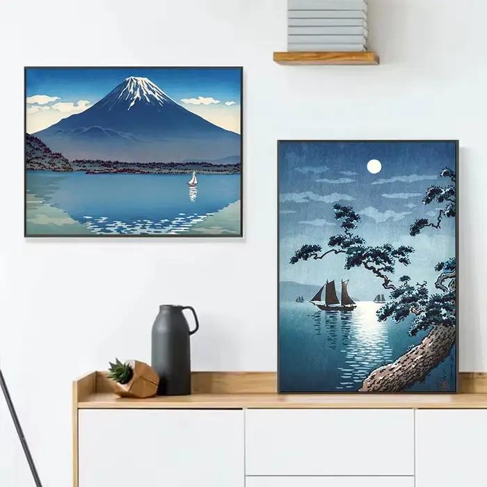 Tsuchiya Koitsu Ukiyo-e – affiche de paysage japonais