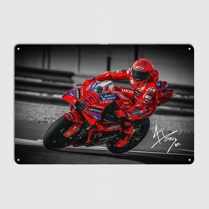 Affiche de course moto Marc Marquez