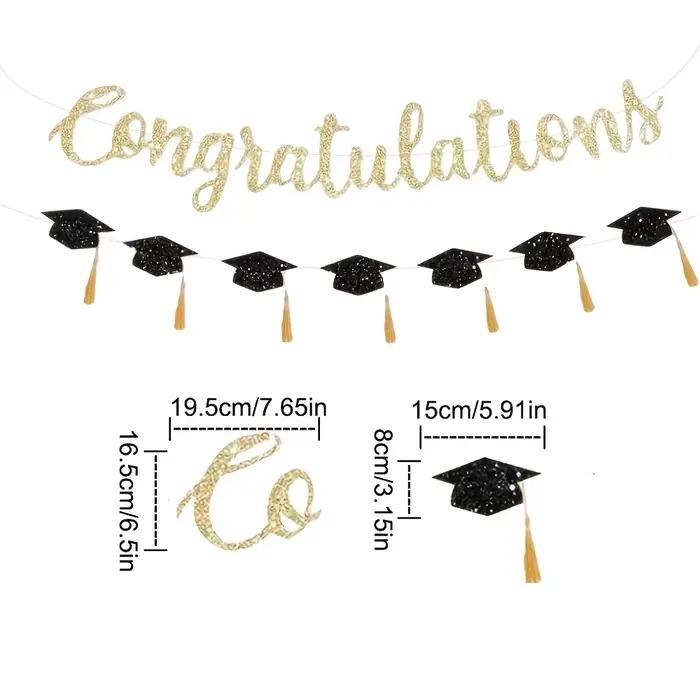 Ensemble de bannières pour fête de remise des diplômes