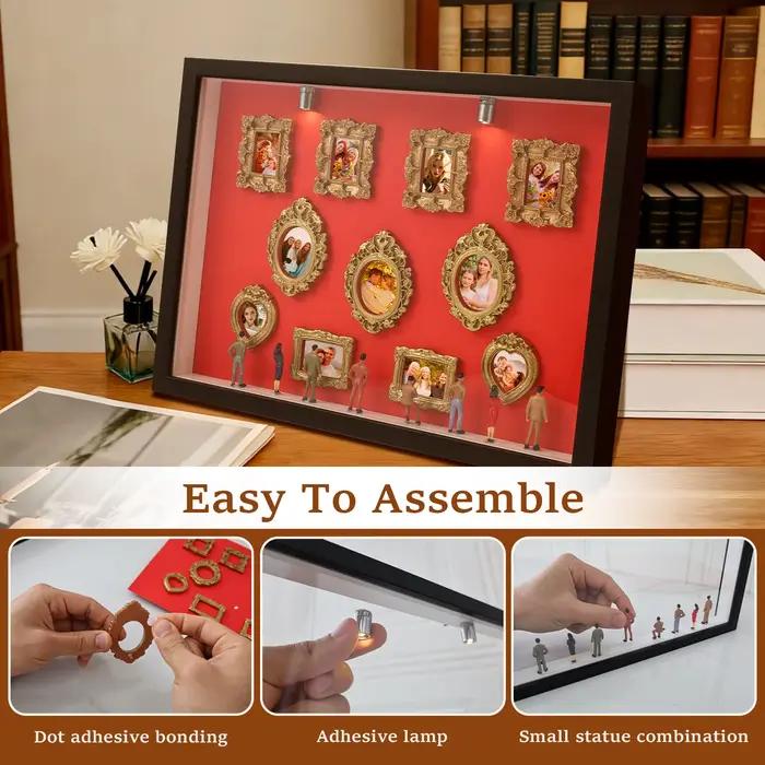 Mini Musée de nous-mêmes : Cadre photo DIY personnalisé