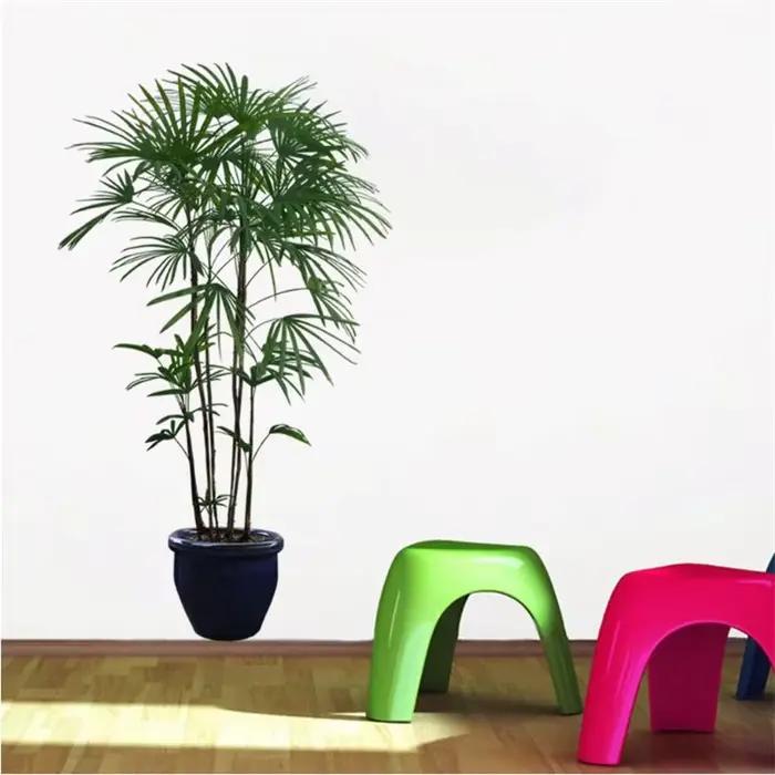Autocollants muraux de Simulation de plantes en pot de verdure