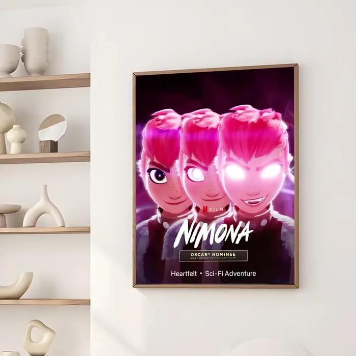 Nimona – affiche de film imprimée