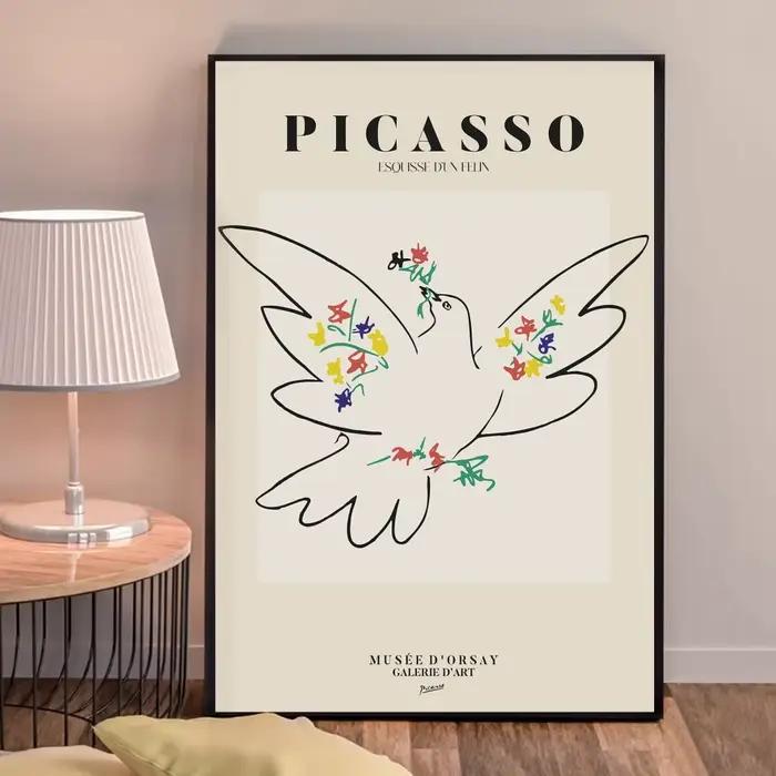 Picasso – affiche de peintre de renommée mondiale