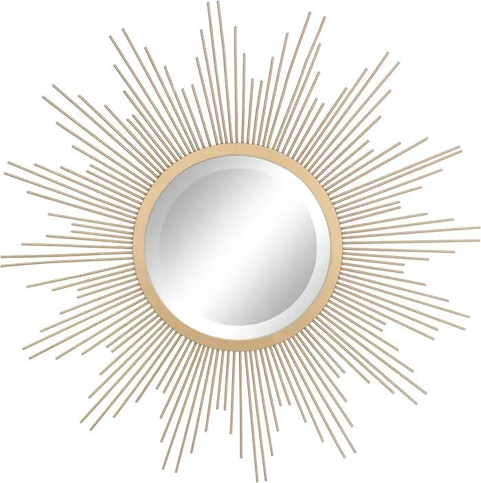 Miroir décoratif mural Sunburst magnifique