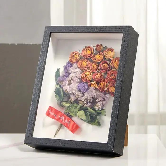 Cadre Photo Flottant Rustique