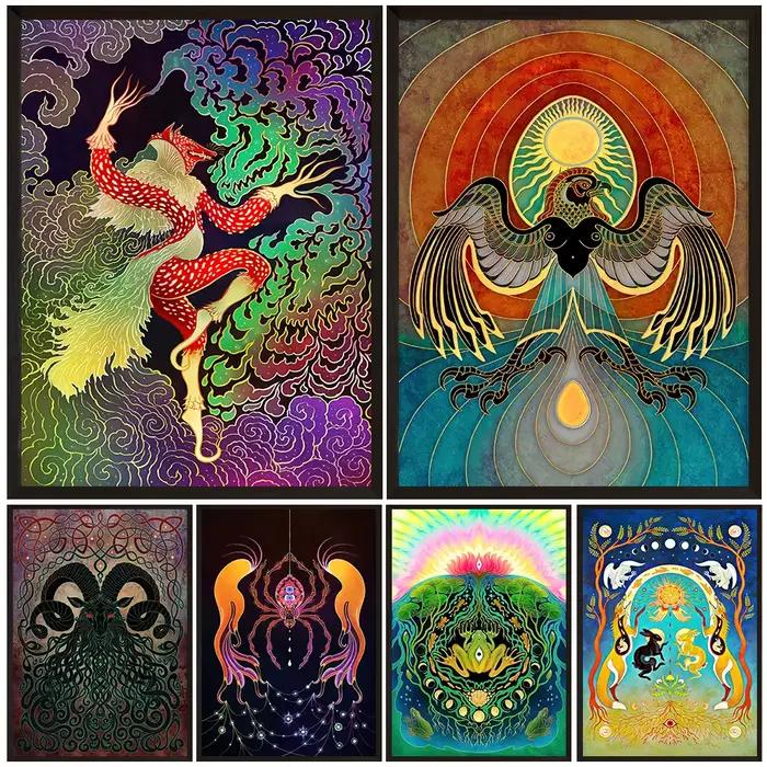 Créatures magiques psychédéliques