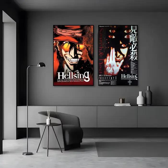 Affiche H-Hellsing, impressions et affiches vintage de haute qualité pour la maison