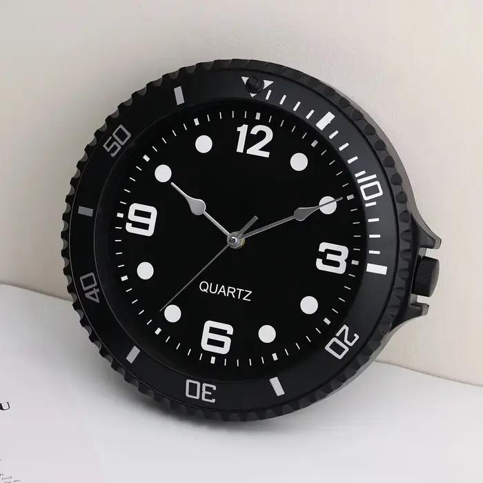 30cm horloge murale Design moderne silencieux Quartz aiguille luxe horloges murales balayage seconde maison