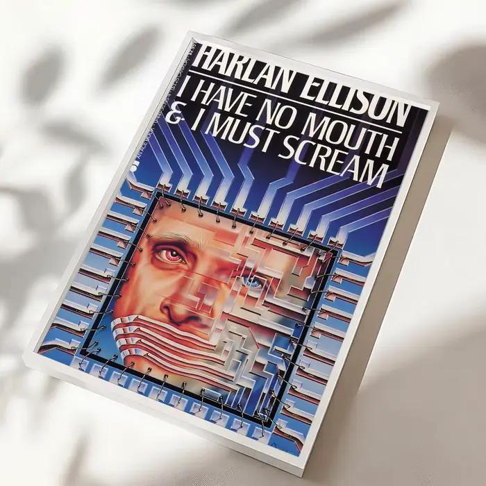 Affiche murale autocollante HD « I Have No Mouth and I Must Scream »