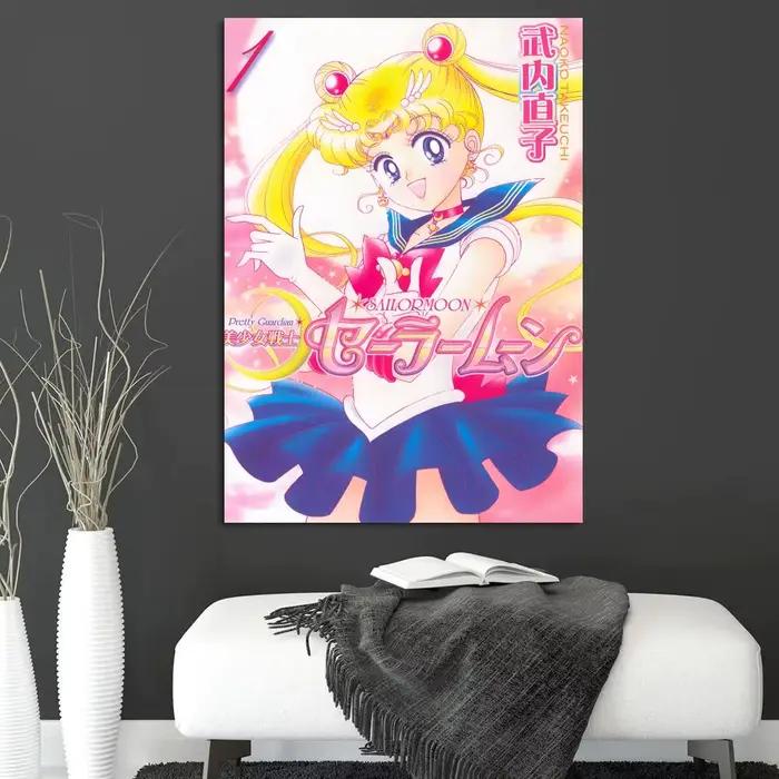 Affiche S-Sailor Moon, autocollants haute définition