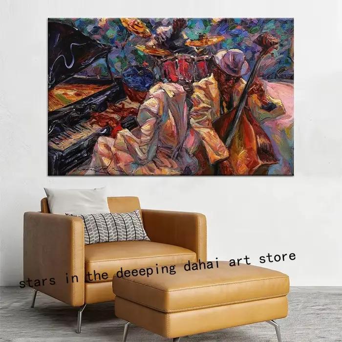 Affiche d'Art Abstrait Ernie Barnes Corne