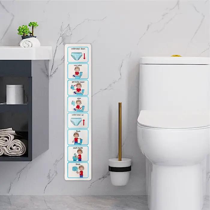 Formation à la propreté calendrier visuel tableau des toilettes