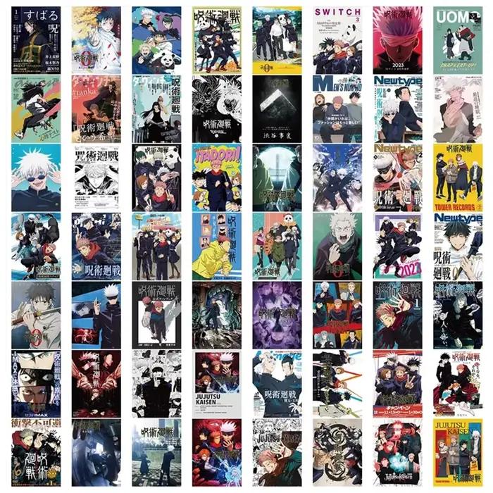 10/30/60 pièces Cool Jujutsu Kaisen Anime affiche autocollants Satoru Gojo dessin