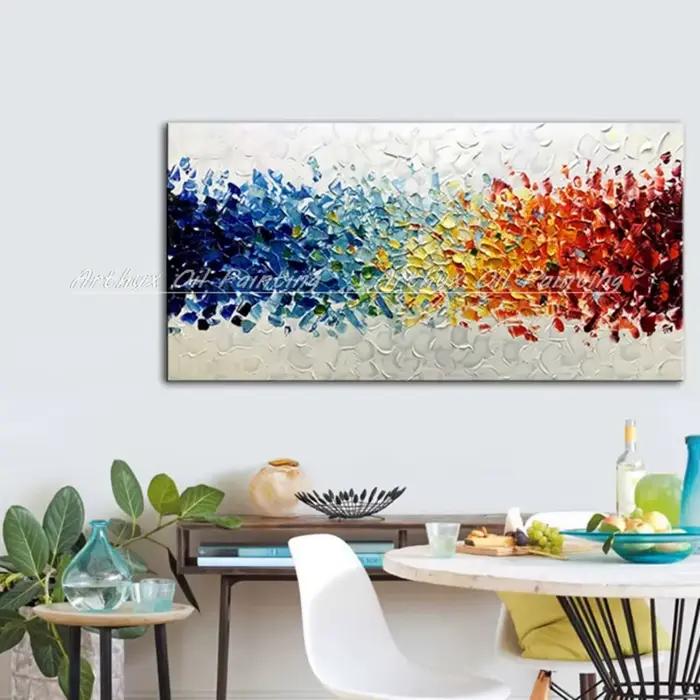 Classique Abstrait Esthétique Mur Art Bloc Texture HD Huile Sur Toile Affiches Et Impressions Maison Chambre Salon Décoration