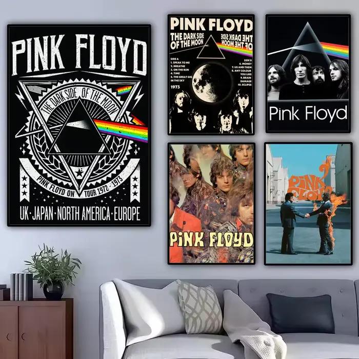 Affiche de groupe de Rock p-pink f-floyd