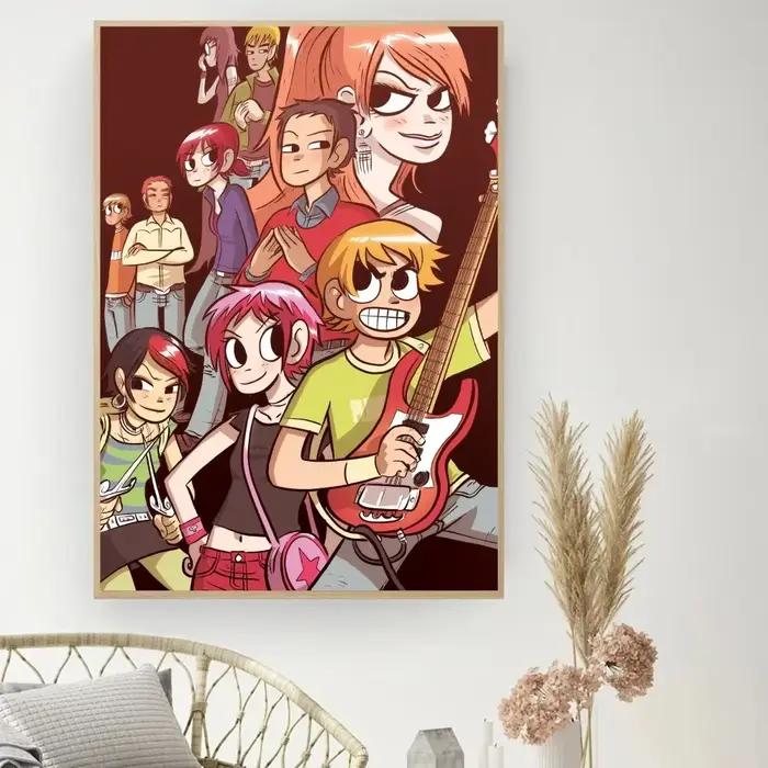 Anime Scott pèlerin affiche bricolage Vintage film