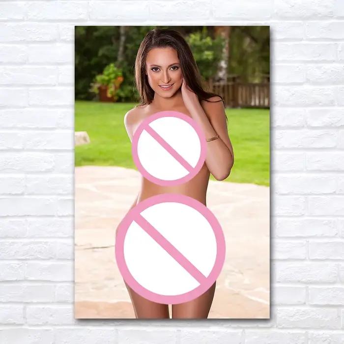 Affiches et impressions d'art mural moderne avec photo de fille jolie