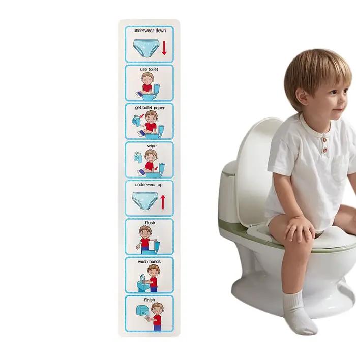 Formation à la propreté calendrier visuel tableau des toilettes