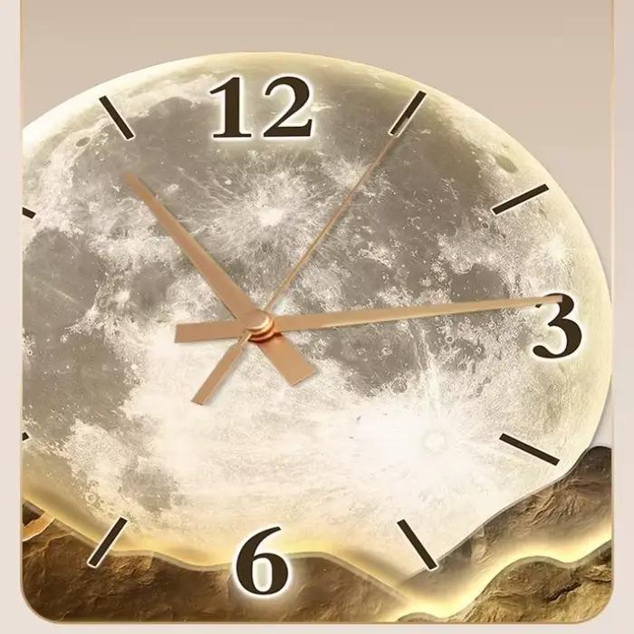 Horloge murale design nordique européen de luxe