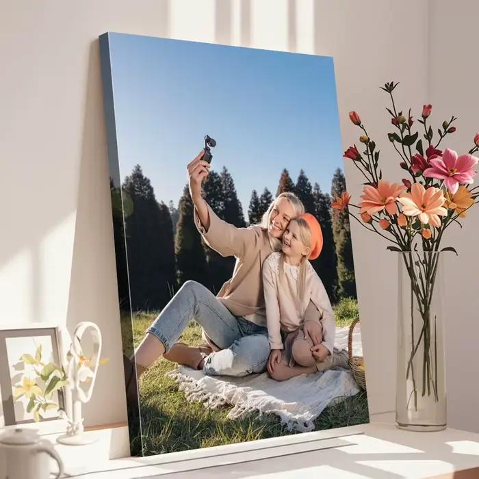Affiche Photo personnalisée avec imprimés sur toile
