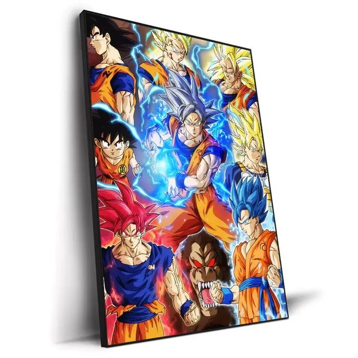 Affiche de dessin animé japonais Dragon Ball Z