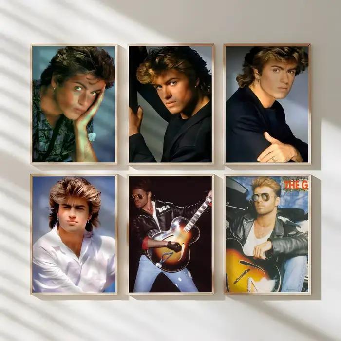 Peinture calligraphique Singer G-George Michael