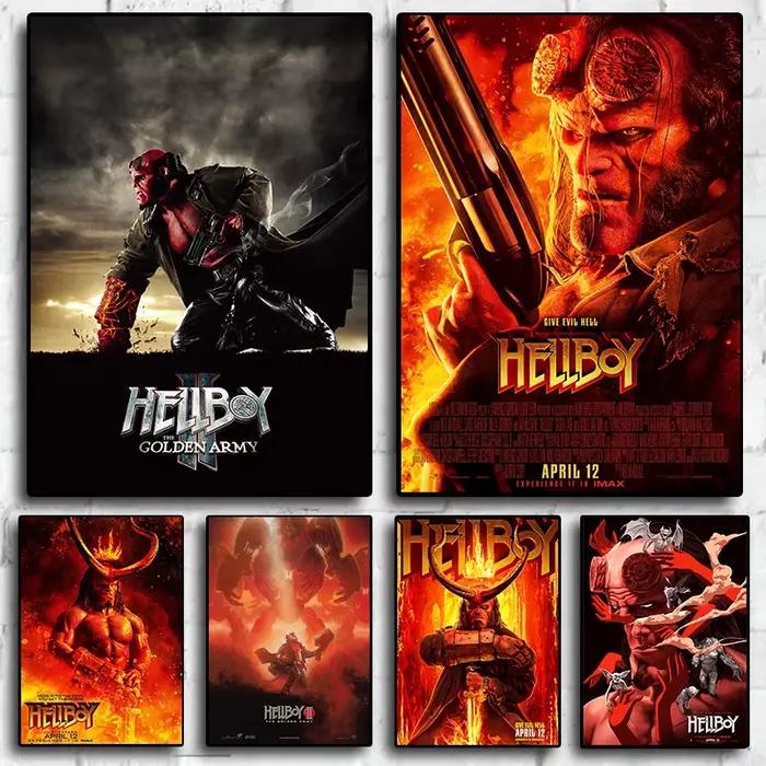 Affiches imprimées d'art mural de film TV Hellboy