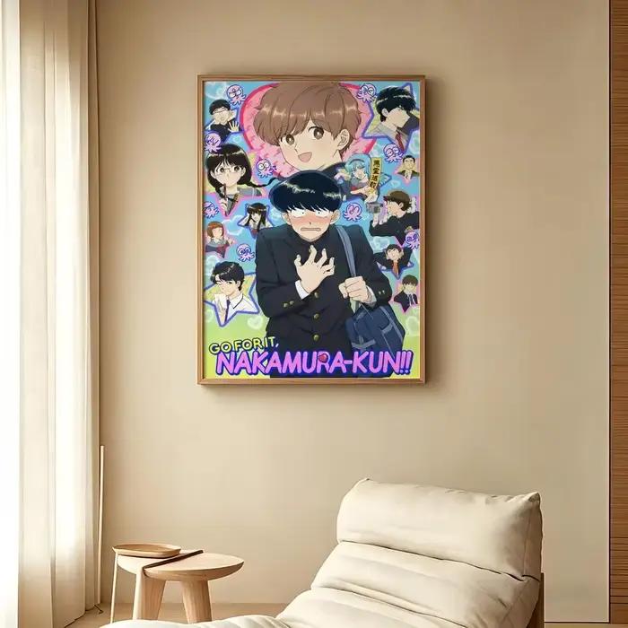 Manga G-Go for It, N-Nakamura! Affiche autocollante en papier imprimé pour la maison