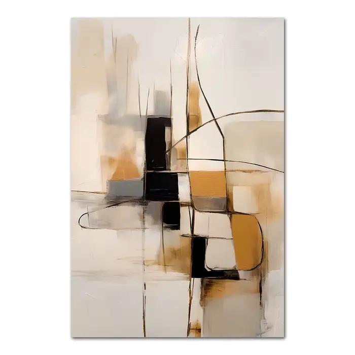 Art mural minimaliste moderne