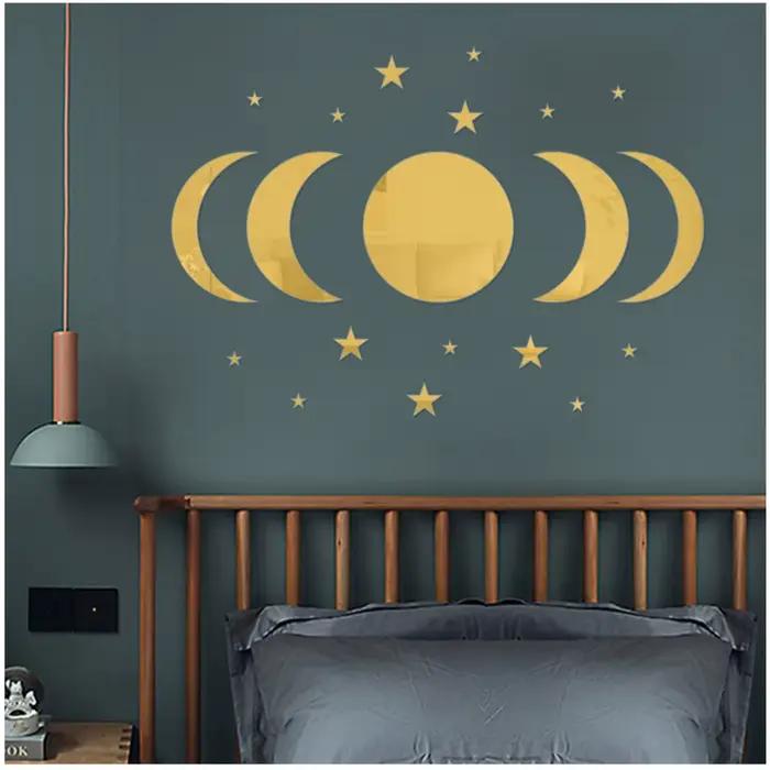 Miroir mural Design Cycle de lune