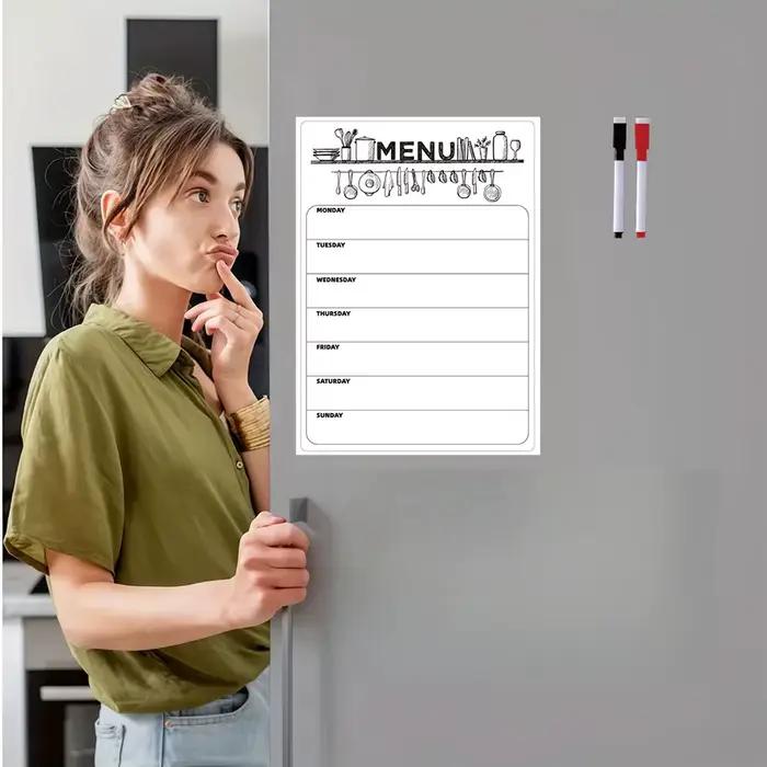 Autocollant magnétique doux pour réfrigérateur