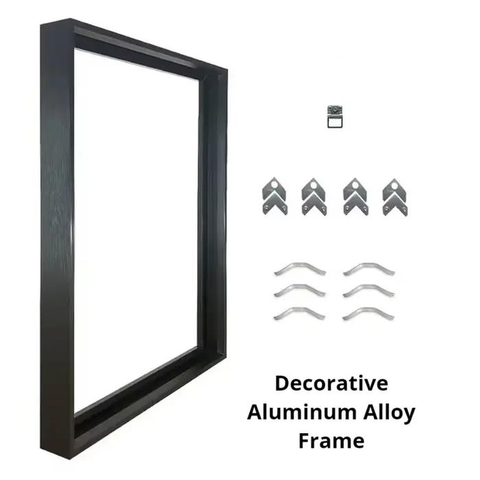 Cadre décoratif en alliage d'aluminium pour photo