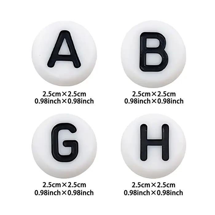126 autocollants de lettres de l'alphabet