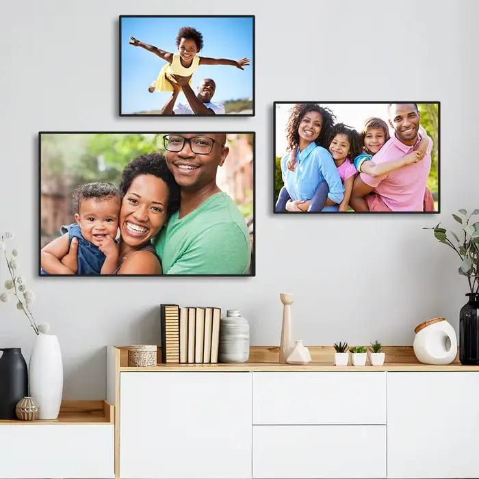 Peinture sur toile personnalisée pour famille et enfants