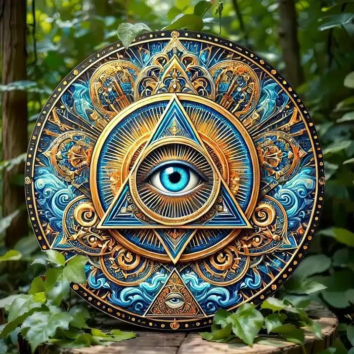 Mural Mystical Eye of Providence – Art