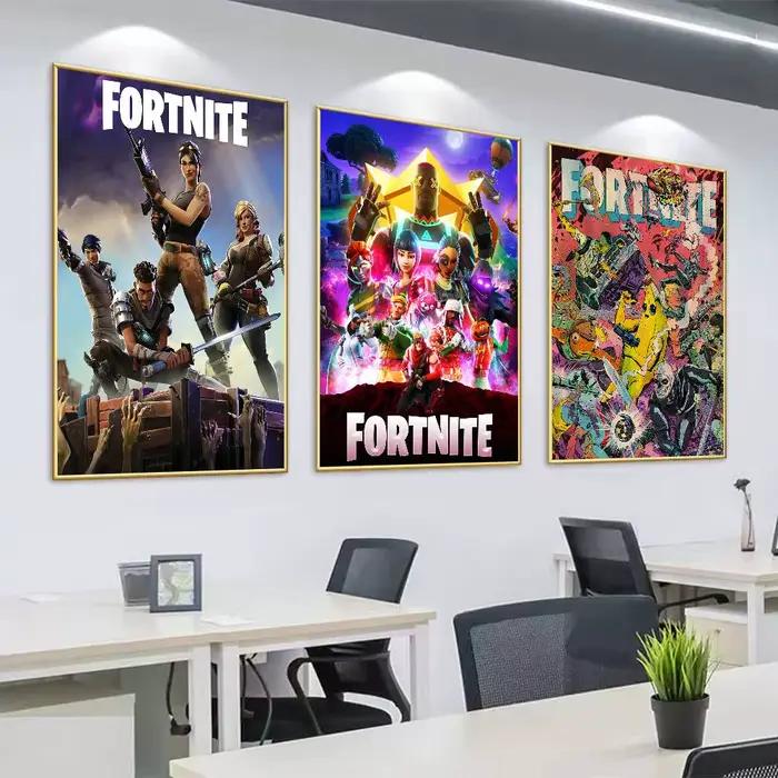 Affiche de jeu F-Fortnite