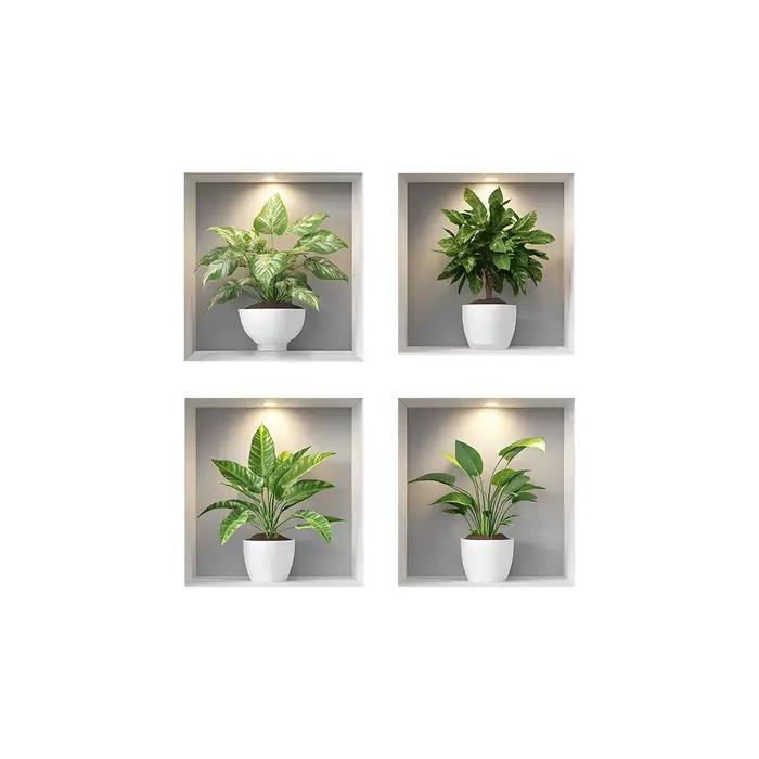 Nouvelles plantes vertes créatives