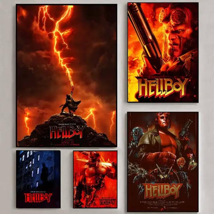 Affiche de film d'horreur classique Hellboy