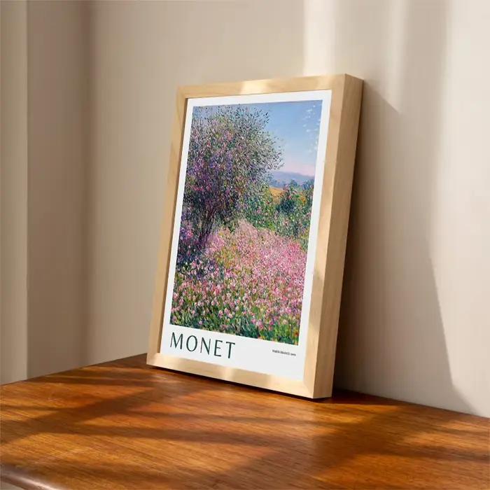 Monet – affiche de champ de coquelicot
