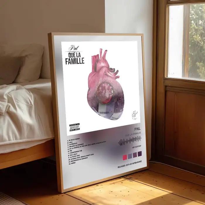 Affiche PNL, couverture d'album